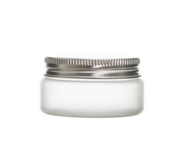 PETG Cream Jar with Aluminum Lid